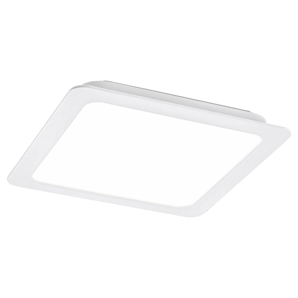 Sufitowa lampa biała Shaun 3168 LED 12W 4000K plafon do salonu square