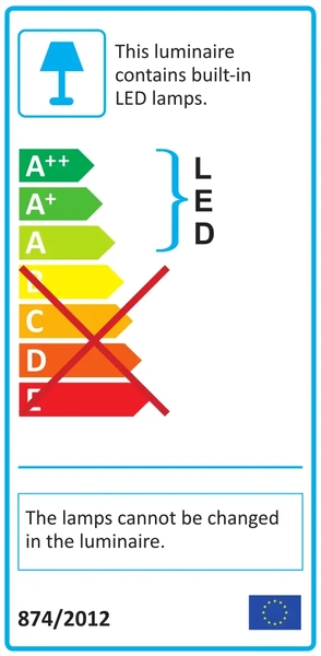 Podłogowa lampa Garden 107987 IP44 LED 6W 3000K słupek biała czarna