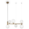 Lampa wisząca Ring MOD013PL-06BS1 Maytoni kule mosiądz