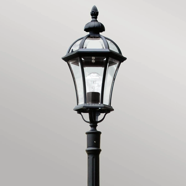 Stojąca latarnia Ledbury GZH-LB5 Elstead do ogrodu IP44 czarna