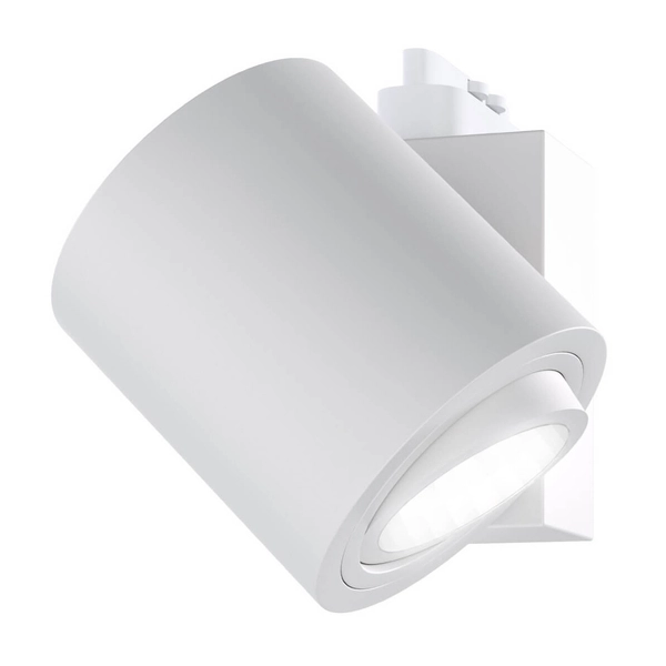 LAMPA sufitowa Rullo Bianco Mobile Track Orlicki Design metalowa OPRAWA do systemu szynowego 1-fazowego biały