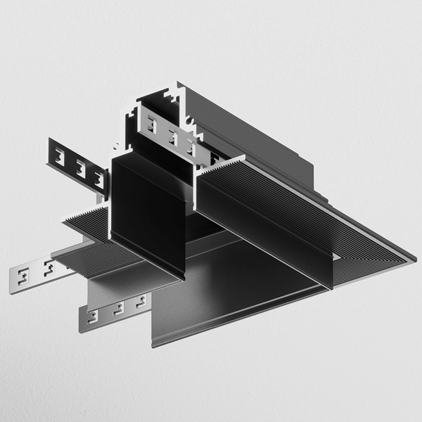 Łącznik-L do szynoprzewodu magnetycznego S35 TRA004CL-22B czarny