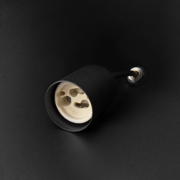 Trójkątna lampa zwieszana ZENITH 11452 do salonu czarny