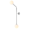 Kinkiet szklane kule PURE 1064D4_2 Aldex salonowa lampa ścienna stick chrom