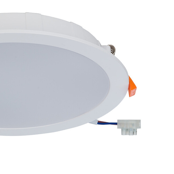 Łazienkowa LAMPA sufitowa KOS 8775 Nowodvorski okrągła OPRAWA LED 24W 3000K wpust IP44 biały