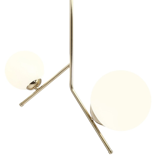 Modernistyczna lampa sufitowa GALLIA 1095PL_H30 Aldex szklane kule białe