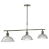Lampa sufitowa do kuchni Dara DAR0375 nad wyspę szklany mosiądz