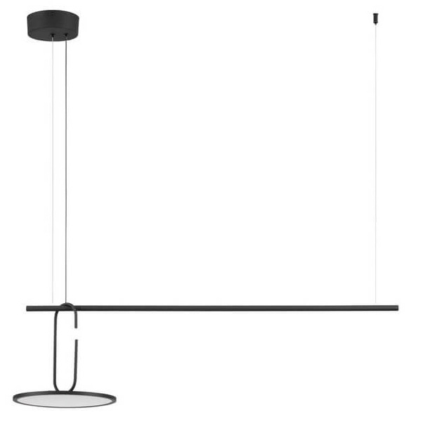 Zwisająca lampa sypialniana ACACHI LE44523 LED 22W 3000K czarna