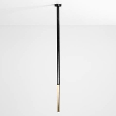 Regulowana lampa sufitowa STICK 1067PL_G1_L Aldex metalowa tuba czarna