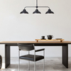 Industrialna lampa wisząca Dragan 5309 czarna do sypialni metalowa