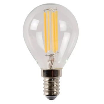 Żarówka bańka LED 49022/04/60 Lucide E14 4W 2700K 360lm przezroczysta