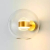 Kulisty kinkiet Bubbles ST-0801W gold Step LED 8W 3000K ball złoty
