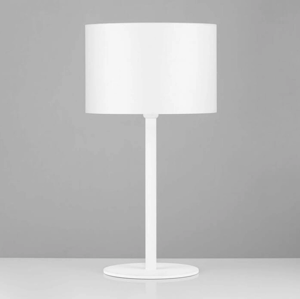 Lampka stołowa do salonu GUAVIARE LE44956 z abażurem biała