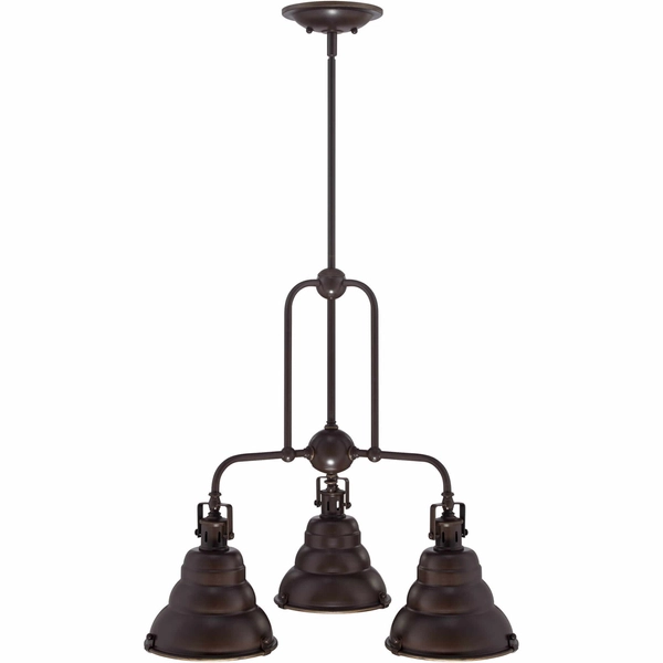 Fabryczny żyrandol pokojowy QZ-EASTVALE3 nad stolik brąz