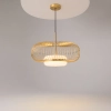Druciana lampa wisząca Levitation MOD376PL-L30G3K LED 20W 3000K mosiądz