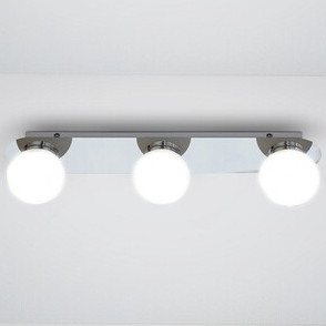LAMPA sufitowa BECCA 2112 Rabalux łazienkowa OPRAWA szklane kule balls IP44 białe chrom