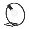 Stolikowa lampka Shape Circle 92222 pierścień ring czarny