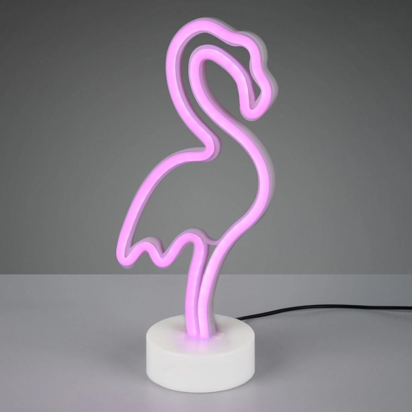 Lampka stołowa Flamingo R55240101 RL Light LED 1,8W flaming do salonu biała