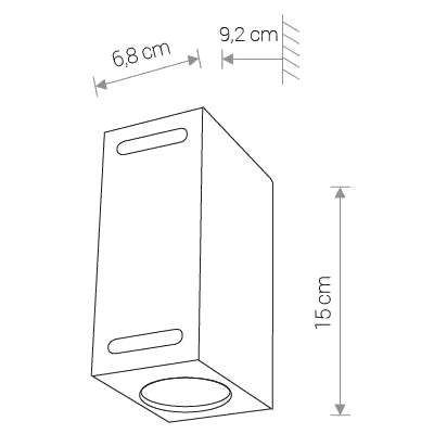 Elewacyjna LAMPA zewnętrzna ASSOS 9124 Nowodvorski ogrodowa OPRAWA metalowa prostokątna IP54 czarna