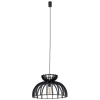 Drewniana lampa wisząca Kymi C 10575 Nowodvorski klatka czarna