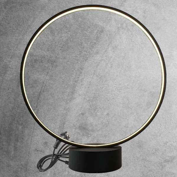 Ring ogrodowy Abira 9914 Shilo LED 30W 3000K z wtyczką IP44 antracyt