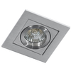 Regulowana lampa oczko wpustowe Paco AZ0795 do holu aluminium