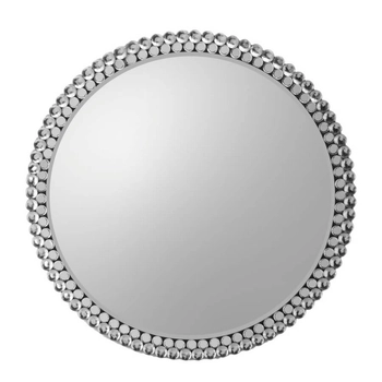 Lustro na przedpokój Fallon 5056315932036 okrągłe srebrny