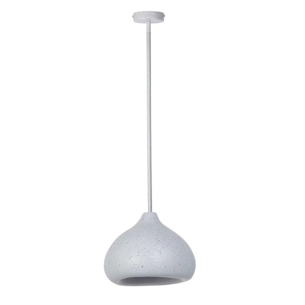 Nowoczesna lampa wisząca sypialniana MAURO 41131 szary