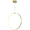 Salonowa lampa wisząca Acirculo ST-10453P/D600A gold Step LED 72W 3000K ring złoty