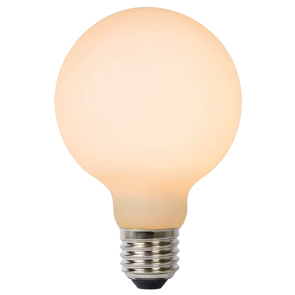 Żarówka Step 49066/08/61 Lucide E27 8W 2700K 850lm bańka opal
