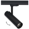 Reflektorowa LAMPA sufitowa MILO 8763 Nowodvorski okrągła OPRAWA metalowa LED 15W 4000K do systemu szynowego 3 - fazowego czar