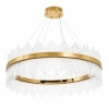 Lampa wisząca kryształowa HESTIA złota ST-4999-100 1xLED 60W 3000K nad stół