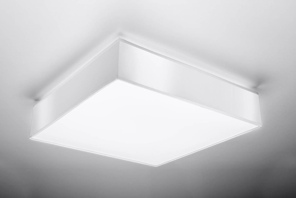 Plafon LAMPA sufitowa SL.0141 kwadratowa OPRAWA natynkowa biała