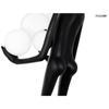 Lampa podłogowa Human MSE010100326 Moosee człowiek do salonu biała czarna