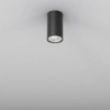 Sufitowy downlight tubka czarna PET 1xGU10 50W spot do salonu 42311-G000-00-PH-12
