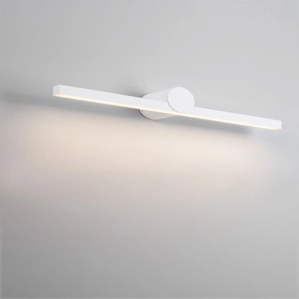Łazienkowa ścienna lampa LED RAFAEL biała LE44419 12W 3000K IP54 podłużna