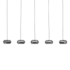 Wielopunktowa wisząca lampa OVANIRA LE45197 LED 40W 3000K czarna