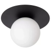Salonowa lampa sufitowa TRICIA 79187/01/30 Lucide bańka czarna biała
