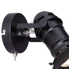 Industrialny kinkiet ścienny Egon 54650-1B reflektor filmowy czarny