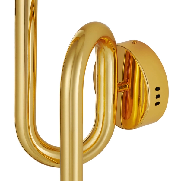 Lampa ścienna do jadalni MYK DB4062 GOLD LED 3W 3000K supeł złoty