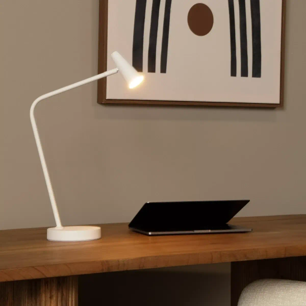 Lampa biurkowa STIRLING 36620/03/31 Lucide LED 3W 2700K reflektorek biała