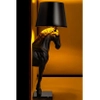 Podłogowa lampa salonowa HORSE S  koń z abażurem czarny