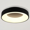 LAMPA plafon AVELON DL132671210 Trio sufitowa OPRAWA okrągła LED 27W 3000K metalowa czarna