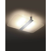 Sufitowa lampa sypialniana SL.1007 biała nad łóżko prostokąt