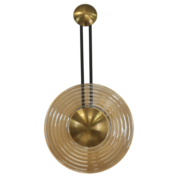 Kinkiet ścienny jadalniany Bell LP-1702/1W AM LED 8W 3000-6000K bursztynowy