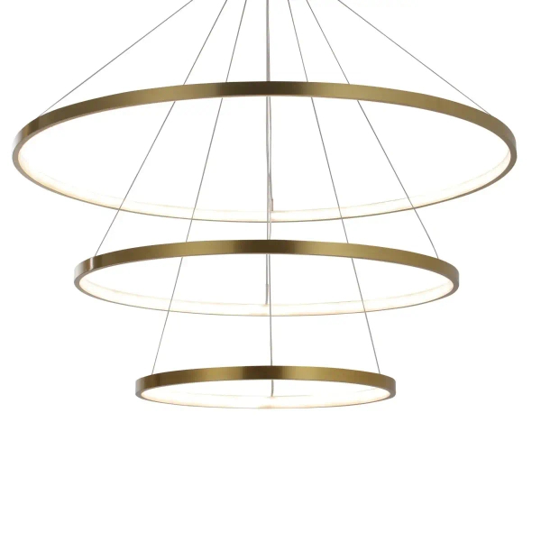Wisząca lampa ringi LEA 330031 LED 60W 4000K pierścienie złote