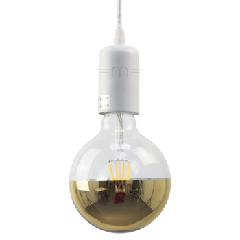 LAMPA wisząca LN012 (36031/4010-7) dekoracyjna OPRAWKA na żarówkę ZWIS biały