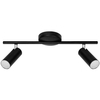 Lampa sufitowa GAVI 308429 Polux ścienna listwa LED 9W 3000K regulowane reflektorki tuby czarne