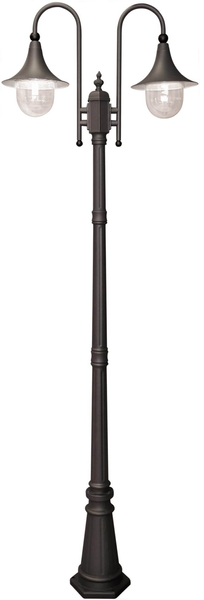 Lampa ogrodowa zewnętrzna Boston K-8132 CZARNY latarnia czarna
