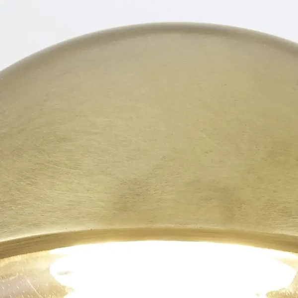 Modernistyczna lampa ścienna Palais QN-PALAIS-WS-VBS LED 9W 3000K mosiądz